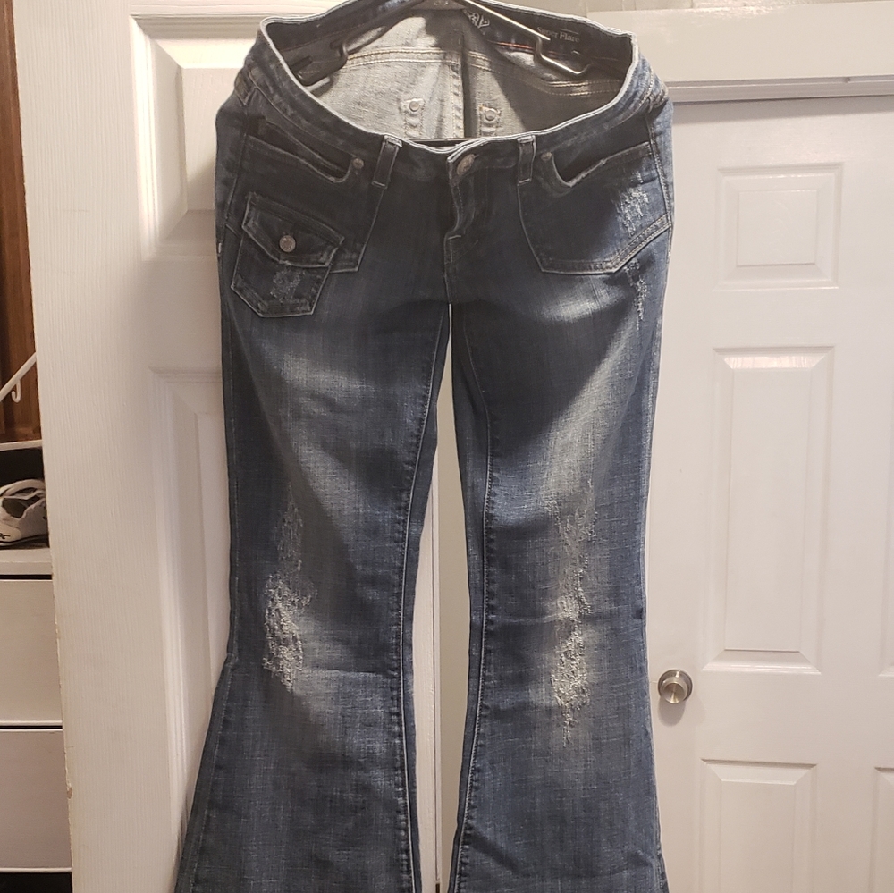 Redrock by express.. super flare jeans with stretc